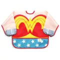 Bumkins ผ้ากันเปื้อนแขนยาว Collections DC รุ่น Sleeve Bib เหมาะกับน้อง 6-24 เดือน ลาย Wonder Woman