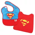 Bumkins ผ้ากันเปื้อนมีผ้าคลุมหลัง Collections DC รุ่น Super Bib with cape เหมาะกับน้อง 6-24 เดือน ลาย Super Man