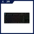 KEYBOARD คีย์บอร์ด LOGITECH G PRO X GX BLUE CLICKY RGB LED EN