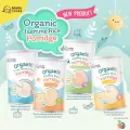 Mama Cooks โจ๊กข้าวหอมมะลิ,ข้าวกล้องหอมมะลิ,ข้าวไรซ์เบอรี่ออร์แกนิคกึ่งสำเร็จรูป สำหรับเด็ก 6 เดือนขึ้นไป