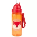 แจกคูปอง 10% Skip Hop Zoo Straw Bottle กระติกน้ำพร้อมหลอดดูด มีสายคล้องด้านข้าง ง่ายต่อการหยิบจับ 13 ออนซ์