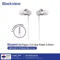 【รับประกันของแท้100%】หูฟัง (Silver) อินเอียร์ Xiaomi headset Mi Piston 3 In-Ear Fresh 3.5mm Wire Control Earphone 1.4m