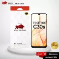 Bull Armors Realme C30S Glass Film Bull Amer, Handproof Mobile Film, Clear Glass Front Camera, Full Adhesive Camera