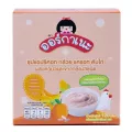 ซุปแอปริคอท กล้วย แครอท ตับไก่ ผสมควินัวและข้าวกล้อง3ชนิด