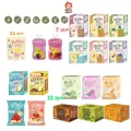 ขั้นต่ำ 2 ชิ้น รวมสินค้าอื่นได้Apple Monkey ขนมข้าวอบ Biscoito มัลติพัฟ สำหรับเด็ก คุ๊กกี้เด็ก ขนมเด็ก 8,10 และ12เดือน