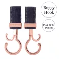 LUXURIOUS BUGGY HOOKS PK DENIMที่แขวนของสำหรับรถเข็นสุดหรู