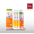 แพ็ค 3 ขวด วิตามินซี BSC เม็ดเคี้ยว รสส้ม 60 เม็ด ไบโอซี Bio C Nature Care วิตามินซีเด็ก ไม่มีน้ำตาล BSC