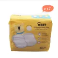 BABY MOBY แผ่นซับน้ำนม เบบี้ โมบี้ *12