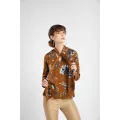 เสื้อให้นม Luna Bow Top Brown