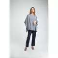 ผ้าคลุมให้นม Chin Ponchos Grey F