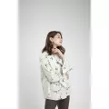 QueenCows เสื้อให้นม  Rine Long Sleeve Light Green