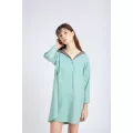 ชุดให้นม Celyn Long Sleeve Dress Green