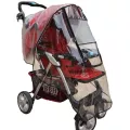 ที่คลุมรถเข็นกันไวรัส Covid-19 Stroller Cover ยังสามารถกันฝน,กันลม,กันหิมะ เกรดพรีเมี่ยม มีช่องระบายอากาศ