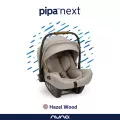 ตระกร้าคาร์ซีท Nuna รุ่น Pipa Next  สามารถติดตั้งได้ทั้งแบบใช้เข็มขัดนิรภัยหรือร่วมกับฐาน Base Next Car Seat Pipa Next