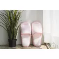 สีชมพู สลิปเปอร์โรงแรม 5 ดาว รองเท้าใส่ในบ้าน ซักได้ เนื้อผ้ารังผึ้ง ใส่สบาย รองเท้า Slipper รองเท้าแตะ