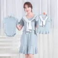 ชุดเปิดให้นม ชุดคู่แม่ลูก เซ็ท 3 ชิ้นพ่อแม่ลูก พร้อมส่ง