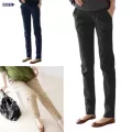 กางเกงคนท้องขายาว เกรดพรีเมี่ยม พร้อมส่ง ดำ กรม เทา ครีม s-xxl