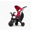 Doona Liki trike S3 รถเข็นและจักรยาน3ล้อ พับได้เล็กที่สุดนำขึ้นเครื่องบินได้  - สีแดง