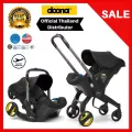 Doona คาร์ซีทสำหรับเด็กแรกเกิดเปลี่ยนรถเข็นแค่ 1 วินาที สีดำ