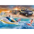 Playmobil 70534 Exclusive Pick-Up with Speedboat เอ็กซ์คลูซีฟ รถปิคอัพพร้อมเรือสปีดโบ๊ท