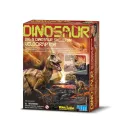 4M  STEM DINOSAUR - DIG A VELOCIRAPTOR SKELETON ชุดของเล่น ขุดซากฟอสซิล ไดโนเสาร์ พร้อมค้อน,พู่กัน และฉาก