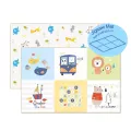 Wel-B แผ่นรองคลาน แบบจิ๊กซอว์ 6 แผ่น/ชุด Puzzle Playmat YG-202 เบาะเด็ก เสื่อรองคลาน