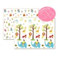 Wel-B แผ่นรองคลาน แบบพับเก็บ Foldable Playmat-LW043 เบาะเด็ก เสื่อรองคลาน ทารก สำหรับเด็ก