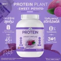 PROTEIN PLANT โปรตีนพืช สูตร 1  รสมันเทศ สีม่วง  โปรตีนจากพืช 3 ชนิด ออเเกรนิค ข้าว ถั่วลันเตา เเละมันฝรั่ง  ขนาด 1 กระปุก ปริมาณ 2.27 kg.