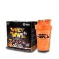 WHEYWWL เวย์โปรตีน Isolate 1 lb รสช็อกโกแลต แถมฟรีแก้วเชคเกอร์สีส้ม
