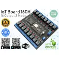 บอร์ด IoT Controller 16CH สำหรับควบคุมเวลาปิดเปิดไฟหรือรดน้ำต้นไม้ผ่านมือถือได้ 16 โซน รับประกัน 2 ปี