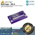 Behringer  RD-6 by Millionhead อนาล็อกดรัมแมชชีน มาพร้อมกับเสียงกลองถึง 8 เสียง, ตัวจัดลำดับถึง 64 เสต็ป