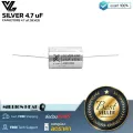 VL-AUDIO  V KAP SILVER 4.7 uF by Millionhead ซีเสียงแหลม C สีเงิน ค่า 4.7 / 400 VDC