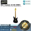 Soloking  MS-1 Custom 24 HH MBK by Millionhead กีต้าร์ทรง Strat H-H คุณภาพระดับสูงในราคาย่อมเยา สามารถใช้งานได้ครอบคลุมอุปกรณ์ฮาร์ดเเวร์สีทอง