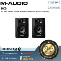 M-Audio  BX3 Pair/ต่อคู่ by Millionhead ลำโพงมอนิเตอร์ขนาด 3.5 นิ้ว กำลังขับข้างละ 120 วัตต์ ตอบสนองย่านความถี่อยู่ที่ 80Hz-22kHz