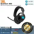 JBL  Quantum 400 by Millionhead หูฟังเกมมิ่ง 7.1 JBL Quantum 400 ความต้านทาน 32 Ω แบบครอบศีรษะและมีไมโครโฟนมาพร้อมฟองน้ำกันลม
