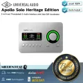 Universal Audio  Apollo Solo Heritage Edition by Millionhead ออดิโออินเตอร์เฟสรุ่นใหม่ล่าสุดจาก UAD Universal Audio เชื่อมต่อผ่านThunderbolt 3