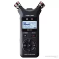 TASCAM  DR-07X เครื่องบันทึกเสียงดิจิตอลแบบเสียงพกพา Stereo Unidirectional X/Y Condenser Mics, 2-In/2-Out
