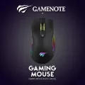HAVIT GAMENOTE เม้าส์เกมมิ่ง เม้าส์เล่นเกม Macro Key  มีไฟ RGB Backlit MS1002