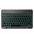 AVATTO Russian/English Ultra-thin 7 Color LED Backlit Wireless Bluetooth Tablet Keyboard for Android Mac OS Windows Tablet Phone