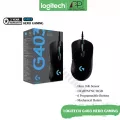 LOGITECH MOUSE(เม้าส์) GAMING BLACK รุ่นG403 HERO(ประกันศูนย์2ปี)