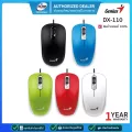 GENIUS MOUSE (เมาส์) DX-110 USB OPTICAL MOUSE รับประกัน 1 ปี