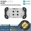 KLARK TEKNIK  DI 20P by Millionhead ไดเรก บอกซ์ 2 แชนแนล  แบบ Passive ช่อง inputs แบบ Unbalanced stereo input 1/4" TS และมีช่อง Thru 1/4" TS