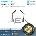 Nanlite  Compac 100 2KIT+T by Millionhead ชุดแผงไฟ LED สตูดิโอ NanLite Compac 100 2kit+T ผสานรวมรูปทรงเพรียวบางพร้อมความสว่างสูง