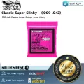 Ernie Ball  Classic Super Slinky - .009-.042 by Millionhead สายกีตาร์ไฟฟ้า เบอร์ .009-.042 แบบห่อนิกเกิลบริสุทธิ์ ทำจากลวดนิกเกิลบริสุทธิ์