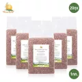 ข้าวหอมมะลิแดง Organic ขนาด 1กก. x 20ถุง ตราไร่พระจันทร์ moonricefarm