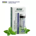 Now Foods ลูกกลิ้งอโรม่า กลิ่น Peppermint ไมเกรน ปวดหัว หายใจไม่สะดวก 10 ml