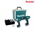 ชุดเครื่องมือไร้สาย MAKITA® รุ่น CLX224X1 สว่านไร้สาย DF333DZ+ไขควงกระแทกไร้สาย TD110DZ