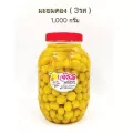 ผลไม้ดอง มะยมดอง  3รส  บรรจุขวดโหล 1,000 กรัม + พริกเกลือรสเด็ด