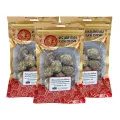 GOLDFISH Selected Dried Shiitake Mushrooms 65 g x 3 Packs.ปลาทอง เห็ดหอมแห้งดอกหนา คัดพิเศษ 65 กรัม x 3 ห่อ