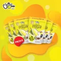 ทุเรียนอบกรอบ พร้อมกะทิดิป 100กรัม 6ซอง/แพ็ค / Freeze-Dried Durian with Coconut Milk Dip 100g 6Bags/Pack ยี่ห้อ ชิมมะ, Chimma Brand